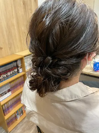 ヘアアレンジ あらい まさえのヘアスタイル