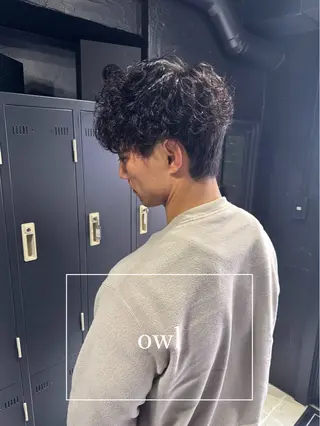 ショート カラー メンズ メンズ専門 美容師✨ アメ村 堀江颯瑛のヘアスタイル