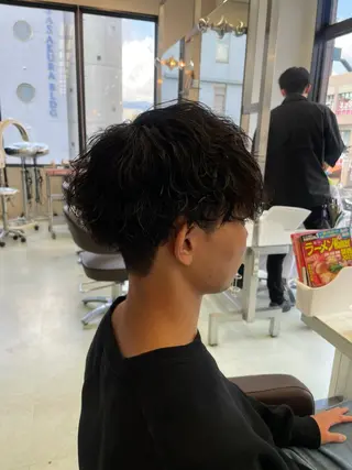 パーマ メンズ ✨似合わせ特化美容師 WILL上村 拳吾のヘアスタイル