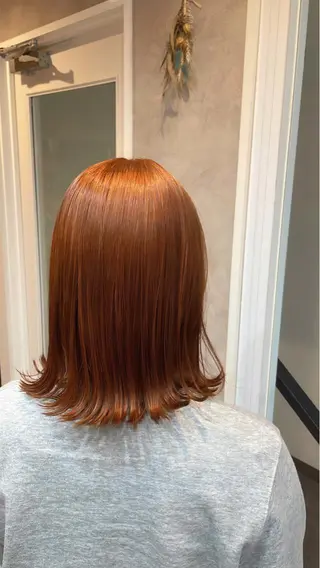 ミディアム カラー silk🕯 hikaruのヘアスタイル