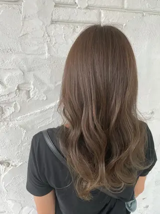 ロング カラー 【髪質改善】 夏目結以のヘアスタイル