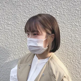 ショート 梅田美容室 山崎海波のヘアスタイル