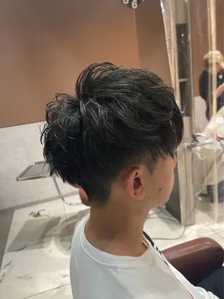 ショート メンズ 原田 真子のヘアスタイル