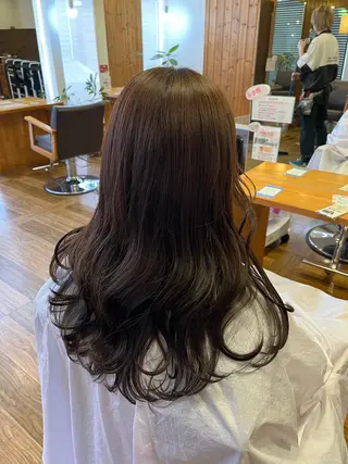 ロング anon所属・田中 結月のヘアスタイル