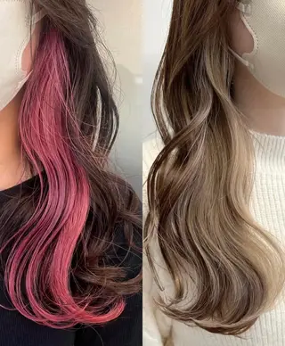 カラー RUALA所属・ナカツカ サクラのヘアスタイル