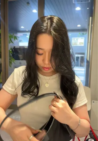 ロング カラー yoke所属・haruka kobayashiのヘアスタイル