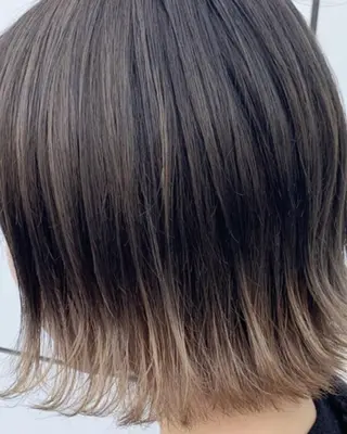 ショート カラー 縮毛矯正専門 美容師のヘアスタイル