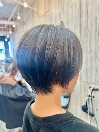 ショート カラー 縮毛矯正/髪質改善 ショートボブ/ともきのヘアスタイル