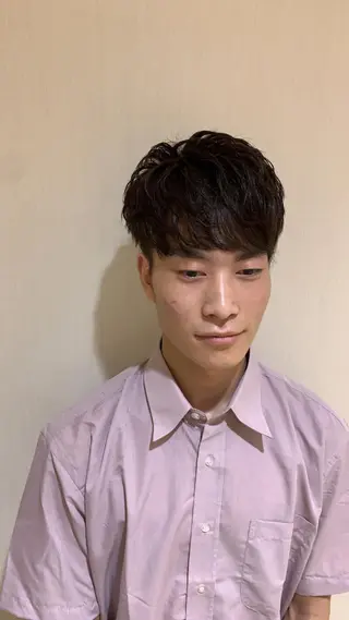 ショート メンズ 西新/siohair 似合わせ/石尾刻矢のヘアスタイル