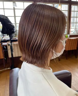 ミディアム 前原 真人のヘアスタイル