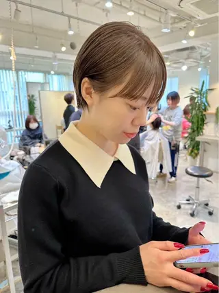 ショート FILMS柏店所属・宮本 悠利のヘアスタイル