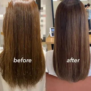 ロング あやめ【顔まわり/レ イヤー/柔らかカラ】のヘアスタイル