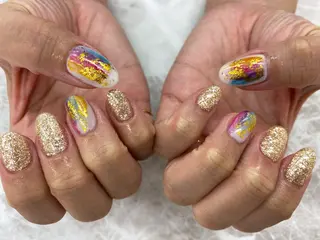 ネイル Bianca 立川店 小川のネイルデザイン