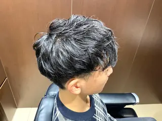 ミディアム メンズ HIRO GINZA 池袋東口店所属・林田 龍明のヘアスタイル