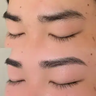 メンズ アイブロウ i plus mahoのマツエク・マツパデザイン