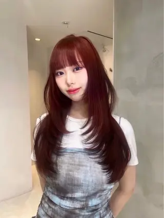 カラー 艶カラー🤍 karenのヘアスタイル