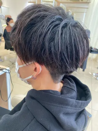 ショート メンズ 🩵波巻き/ツイスパ HARU💎のヘアスタイル