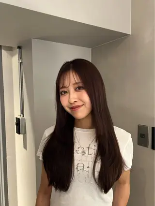 ロング 北見 桃夏のヘアスタイル