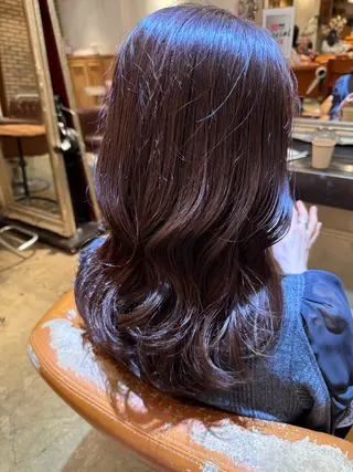 ロング 韓国ヘア/レイヤー/ 前髪/髪質改善/石川のヘアスタイル