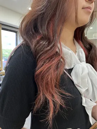 ロング カラー kakko所属・(kakko) ayumiのヘアスタイル