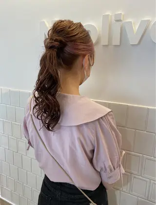ロング 谷川 あかりのヘアスタイル