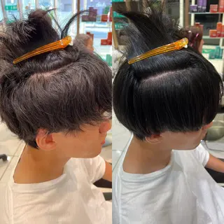 メンズ 髪質改善/縮毛矯正 カット/佐野友尉のヘアスタイル