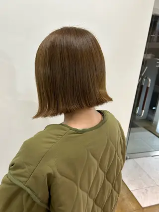 ミディアム カラー hair salon siro所属・小澤 志穂のヘアスタイル