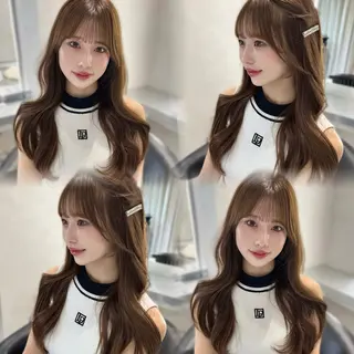 ロング 韓国ヘア×艶髪🎀 池袋/Rina🩶のヘアスタイル