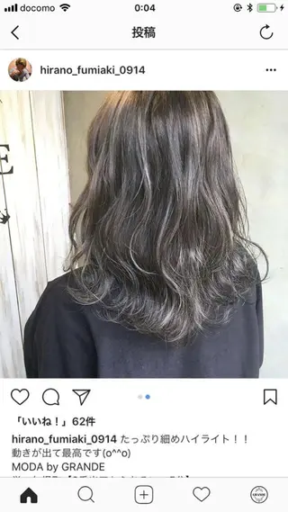 ロング カラー 🍀Moda by Grande🍀のヘアスタイル