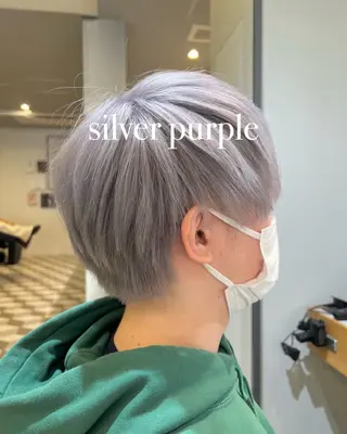 ショート メンズ Kana 🍋 ハイトーン【高円寺】のヘアスタイル