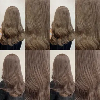 ロング カラー ✨韓国艶髪✨ケア ブリーチ🫧アキラのヘアスタイル