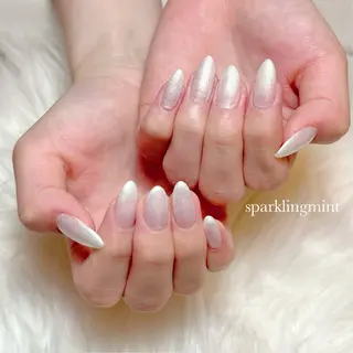 ネイル sparkling mint【スパークリングミント】所属・natsuki 🎀💎モデル様募集のネイルデザイン