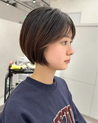 ショート 明松 功喜のヘアスタイル