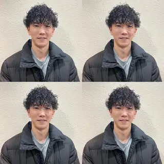 パーマ メンズ 茅ヶ崎パーマ特化/ スパイラル/ハルキのヘアスタイル