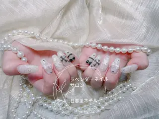 ネイル ラベンダーネイルサロン所属・日暮里♡研修生 チクさん（一同）のネイルデザイン