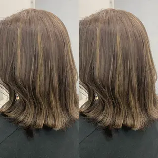 ミディアム ブリーチ無しカラー✨ 美鈴のヘアスタイル