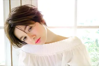 ショート カラー パーマ ヘアアレンジ JYUNESU表参道所属・似合わせhair🔸 アサダ タカコ🔸のヘアスタイル