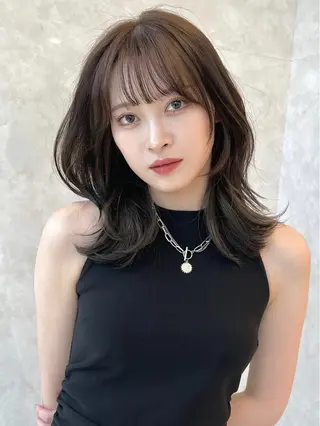 ミディアム MAEUL 【マウル】栄のヘアスタイル