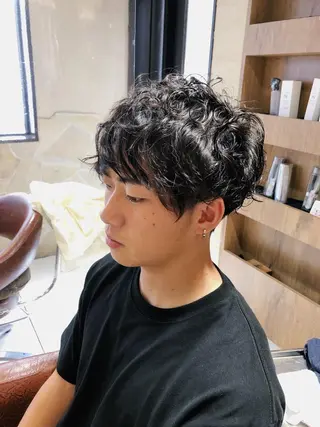 パーマ メンズ 【ディレクター 🧸🤍田澤 唯那】のヘアスタイル