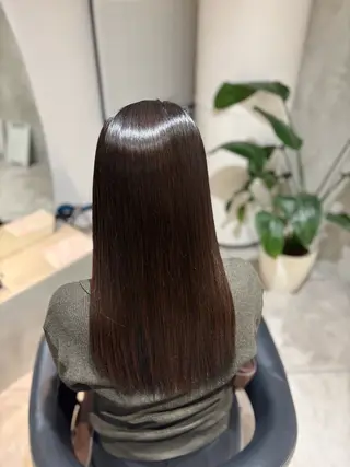 ロング 艶髪🫧‪🎀 岡由紀乃のヘアスタイル