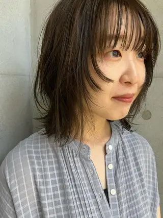 ミディアム KOCHAB所属・KOCHAB 中村穂風のヘアスタイル