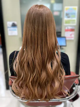 ロング カラー 井上 武輝のヘアスタイル