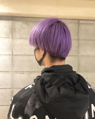 ショート カラー ボブ/ミニボブ/ 立河今日子のヘアスタイル