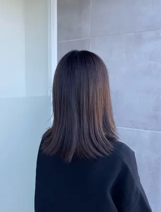 セミロング かずや🍀/髪質改善 /艶髪カラー/眉毛のヘアスタイル