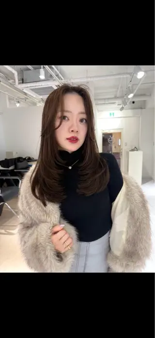 ロング レイヤーカット🫧 🎀Tomoka🎀のヘアスタイル