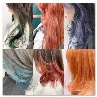 ロング カラー N° emirai 溝の口のヘアスタイル