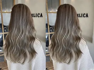 ロング カラー ⭐️店長⭐️ 小淵陸玖のヘアスタイル