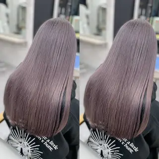 ロング カラー ブリーチ無しダブル カラー🦕まどかのヘアスタイル