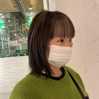 ショート カラー nameless miichiのヘアスタイル