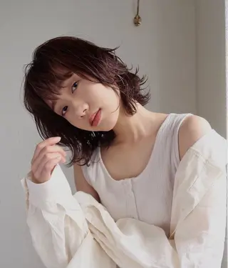 ショート パーマ 宮崎 わか菜のヘアスタイル
